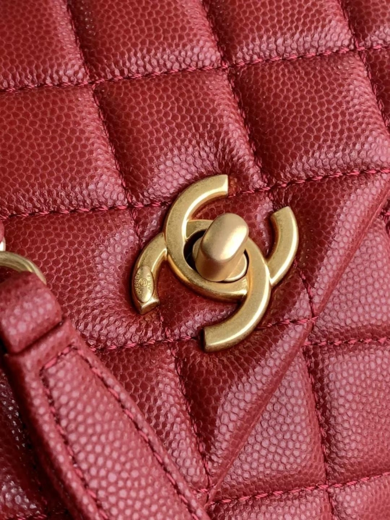 Ch**el top handle bags